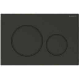 Clapeta Geberit Sigma 20 Easy to Clean negru mat