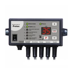 Controler centrala termica PROTON, comanda pompa si ventilator, optional termostat de ambient