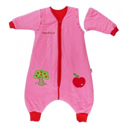 Sac de dormit cu picioruse si maneca lunga detasabila Apple of my eye 18-24 luni 2.5 Tog