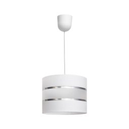 Lustră pe cablu HELEN 1xE27/15W/230V albă