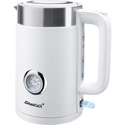 Fierbator Steba WK 10 Bianco, kettle (white / stainless steel, 1.7 liter)