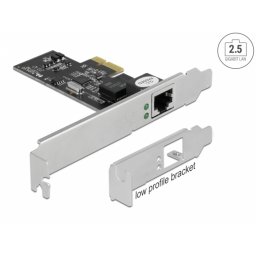 PCI Express cu 1 x RJ45 2.5 Gigabit LAN i225, Delock 89598