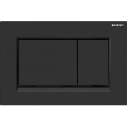 Clapeta Geberit Sigma 30 Easy to Clean negru mat