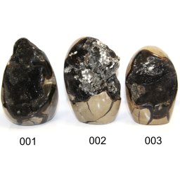 Geoda Naturala Septaria - Piatra Dragonului - cu Calcit - Ou - 11-15 x 7-8 x 6-8 cm - 1 Buc