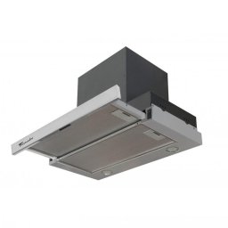Hota Hota Telescopica Tornado Solano 860 (60), 1 motor, latime 60 cm, 3 viteze, absorbtie 860 m3/ora, Inox