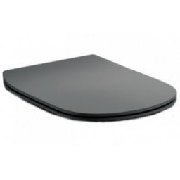 Capac WC slim Ideal Standard Tesi cu inchidere lenta negru mat