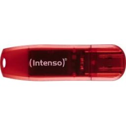 Memorie USB Rainbow Line 128 GB, USB stick (red, USB 2.0)