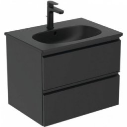 Set mobilier suspendat Ideal Standard Tesi 60cm negru mat