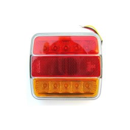 Lampă LED spate multifuncțională MULTI LED/1,5W/12V IP65 roșie/portocalie