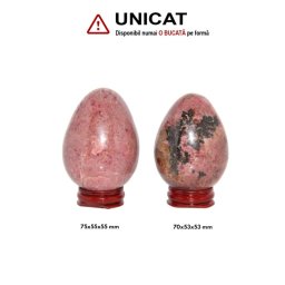 Ou Rodonit Mineral Natural - 70-75 x 53-55 mm - Unicat