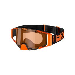 Ochelari Snowmobile FXR COMBAT · Portocaliu Fluo / Negru
