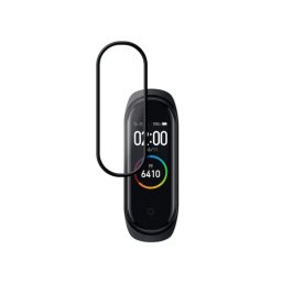 Tempered Glass - Ultra Smart Protection Xiaomi Mi Band 6 cu rama neagra
