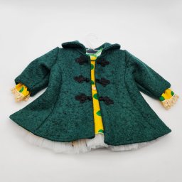 Costum traditional fetita - Palton si Rochita 4