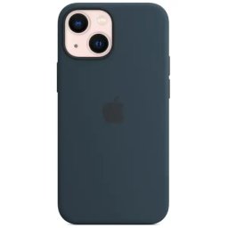 Carcasa Silicone Case cu MagSafe pentru Apple iPhone 13 mini, MM213ZM/A, Abyss Blue