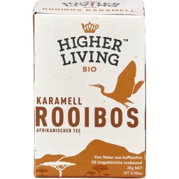 Ceai Rooibos caramel 20 plicuri bio 28g