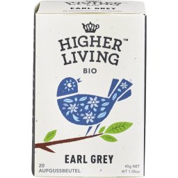 Ceai negru Earl Grey 20 plicuri bio 45g