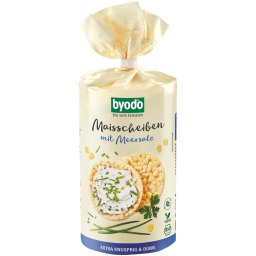 Rondele din porumb cu sare de mare, fara gluten bio 120g