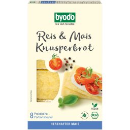 Paine crocanta cu orez si porumb, fara gluten bio 160g