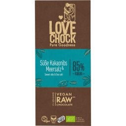Ciocolata raw vegana cu sare de mare bio 70g