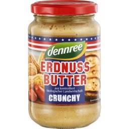 Unt de arahide crocant bio 350g