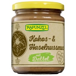 Crema de cocos, alune si curmale bio 250g