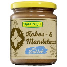 Crema cu cocos, migdale si curmale bio 250g