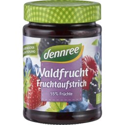 Gem de fructe de padure bio 340g