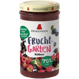 Gem de fructe de padure indulcit cu nectar de agave, fara gluten bio 225g