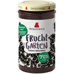 Gem de coacaze negre indulcit cu nectar de agave, fara gluten bio 225g