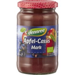 Piure de mere si coacaze bio 360g