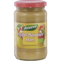 Piure de mere cu banane bio 360g