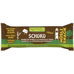 Musli snack cu ciocolata, vegan bio 50g