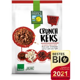 Biscuiti crocanti cu ciocolata bio 150g