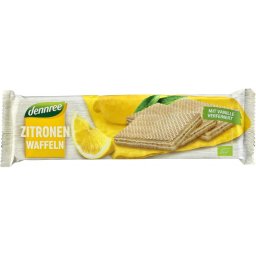 Napolitane cu crema de lamaie bio 125g