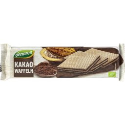 Napolitane cu crema de cacao bio 125g