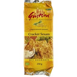 Biscuiti crocanti cu susan si rozmarin bio 250g
