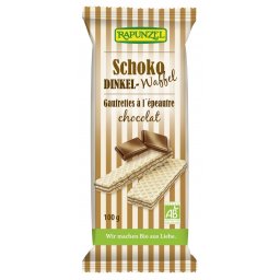 Napolitane cu crema de ciocolata bio 100g