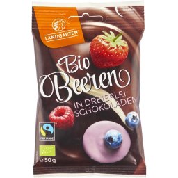 Fructe de padure liofilizate invelite in ciocolata bio 50g
