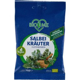 Bomboane cu salvie bio 75g