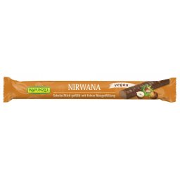 Stick nirwana cu ciocolata si crema de alune, vegan bio 22g