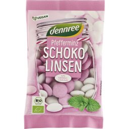 Bomboane cu menta piperata si ciocolata amaruie bio 100g