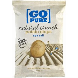 Chipsuri din cartofi cu sare, fara gluten bio 125g