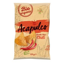 Tortilla chips cu chili bio 125g
