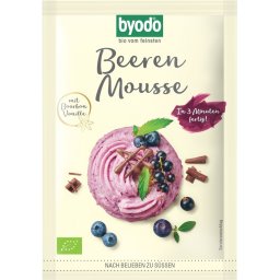 Mix pentru mousse cu fructe de padure, fara gluten bio 30g