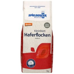 Fulgi mici de ovaz integral Demeter bio 1kg