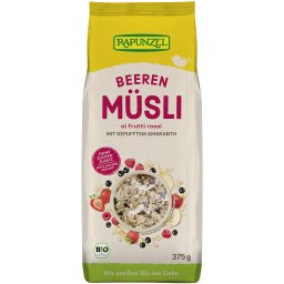 Musli cu amarant si fructe de padure, fara zahar adaugat bio 375g