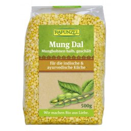 Fasole mung jumatati Mung Dal bio 500g