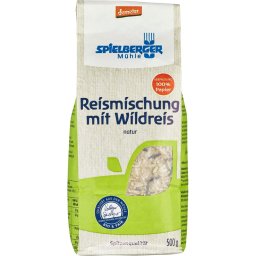 Orez amestec cu orez salbatic Demeter bio 500g