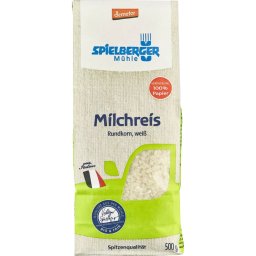 Orez alb pentru lapte Demeter bio 500g