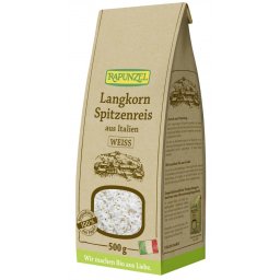 Orez alb cu bob lung bio 500g
